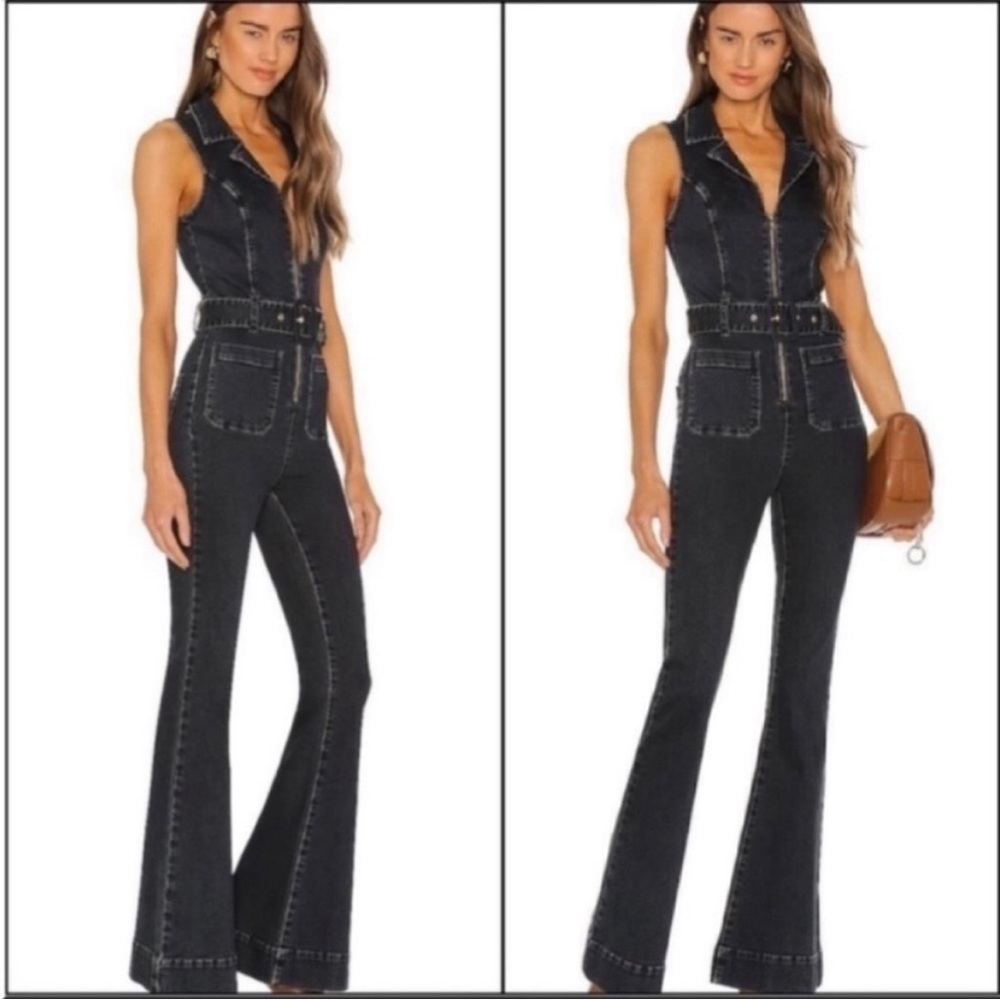 NWT SMYMM Jacksonville denim jumpsuit - XS